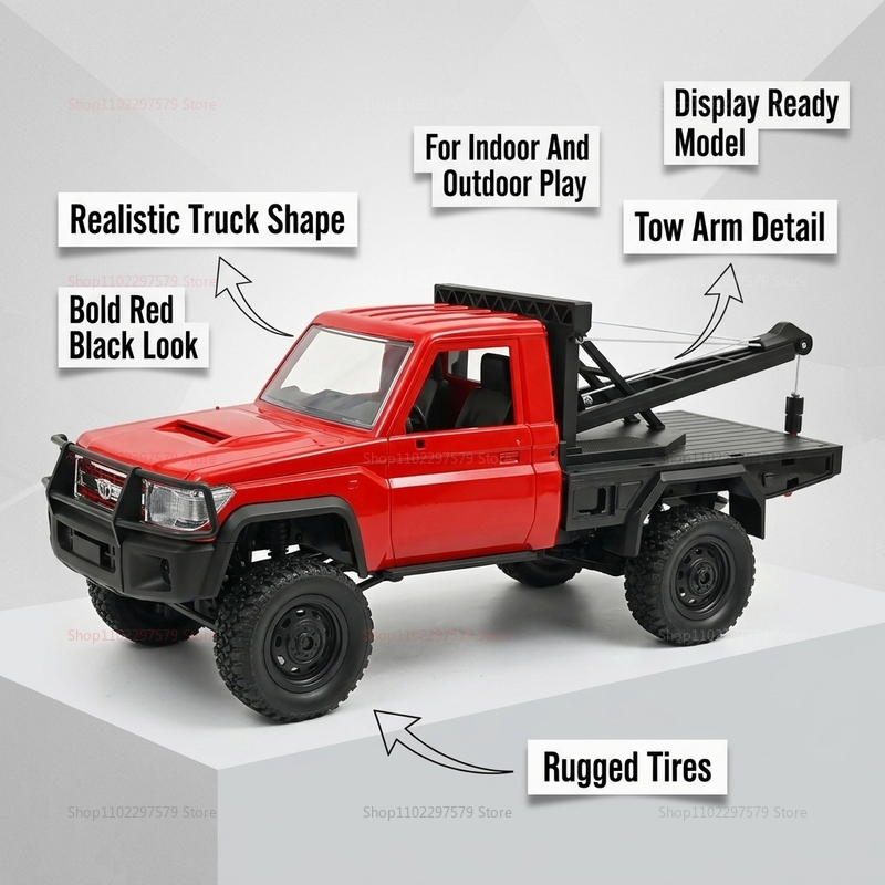 Camión Todoterreno RC Rock Cra - Dirt Brush Interior reseña y precio