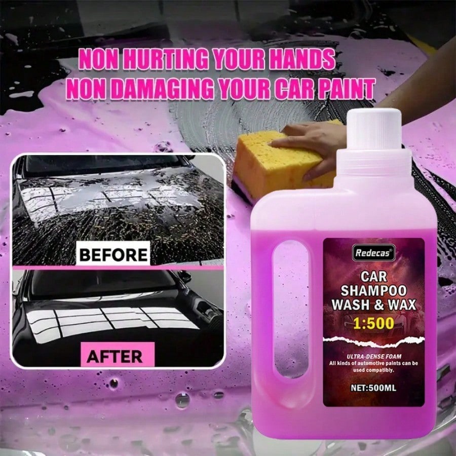 Jabón Espumoso Rosa para Lavad - Car Wax Ceramic Coating reseña y precio