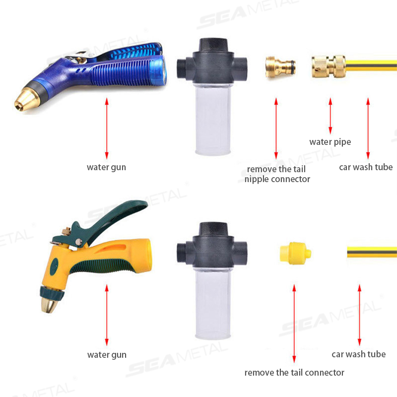 SEAMETAL Pistola de Espuma par - Pressure Washer Foam Gun reseña y precio