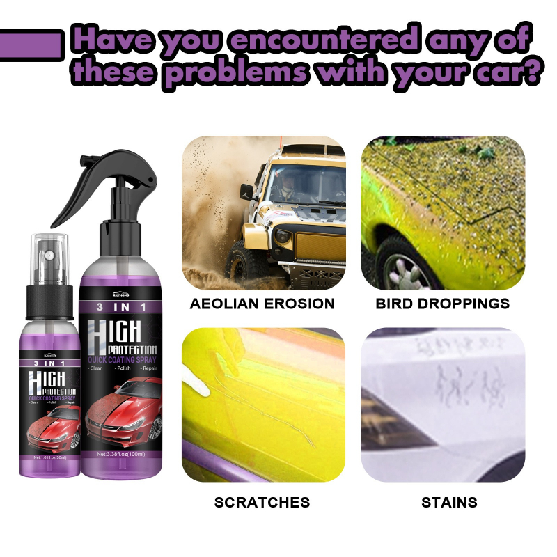 Spray de revestimiento cerámic - Car Wax Ceramic Coating reseña y precio